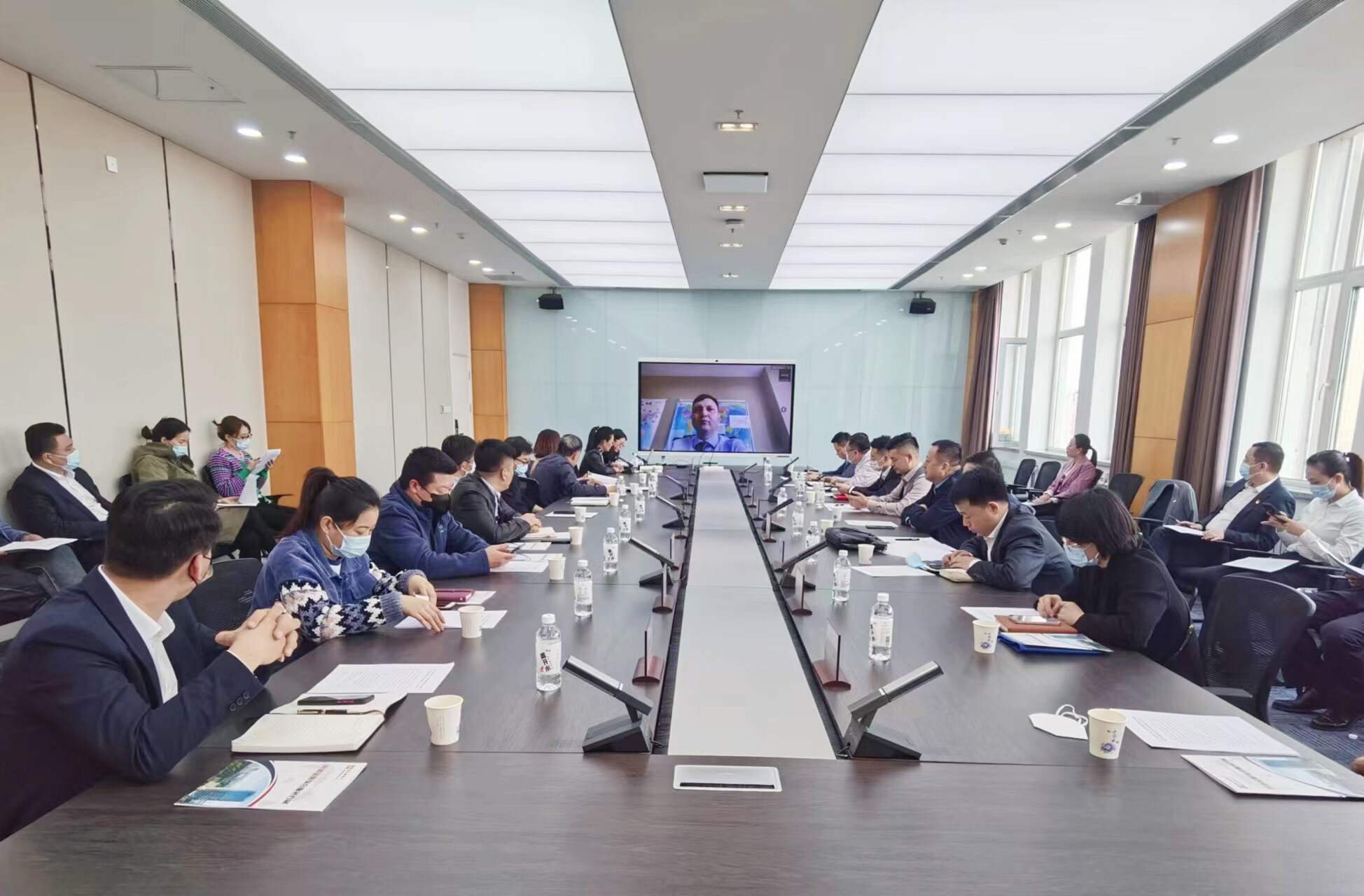 哈经开区、阿尔科斯（哈尔滨）供应链管理有限公司联合举办哈俄企业线上经贸对接交流会